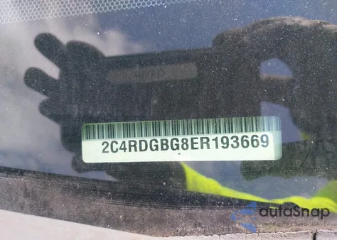 2014 Dodge Grand Caravan American Value Pkg z USA, uszkodzony, nr VIN 2C4RDGBG8ER193669